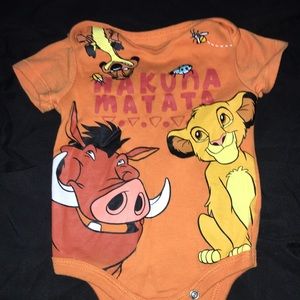 Two Lion King Onesies
